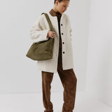 HOBO BAG SUEDE KHAKI