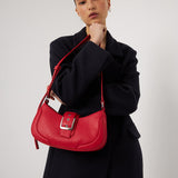 REIMAGINED BAGUETTE BAG RED