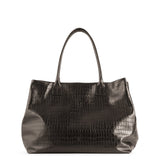 TOTE CROCO BROWN
