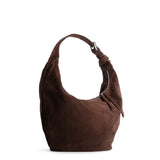 HOBO DROP BAG SUEDE CHOCO