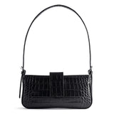 BAGUETTE MINI CROCO BLACK