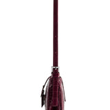 BAGUETTE MINI CROCO BORDO