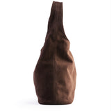 HOBO BAG SUEDE CHOCO