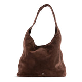 HOBO BAG SUEDE CHOCO