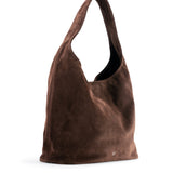 HOBO BAG SUEDE CHOCO