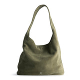 HOBO BAG SUEDE KHAKI