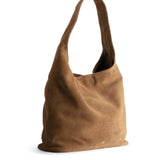 HOBO BAG SUEDE TOFFEE