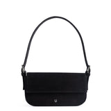 BAGUETTE BAG SUEDE BLACK