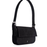 BAGUETTE BAG SUEDE BLACK