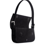 BAGUETTE BAG SUEDE BLACK