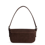 BAGUETTE BAG SUEDE CHOCO