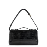 BAGUETTE FLIP CROCO BLACK