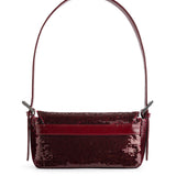 BAGUETTE 90S SEQUIN BORDO