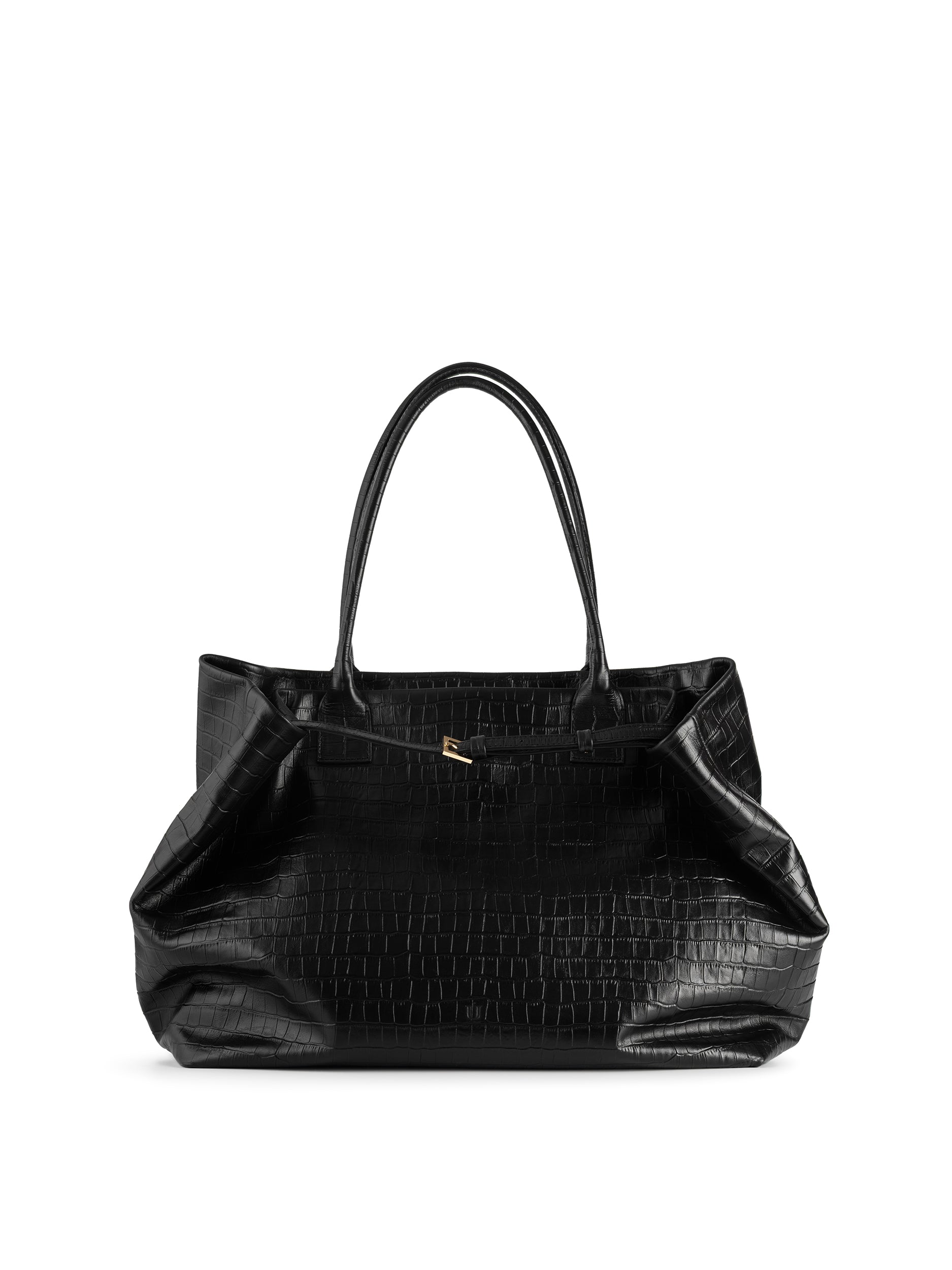 TOTE CROCO BLACK – NÚKOT.COM