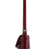 BAGUETTE 90S SEQUIN BORDO