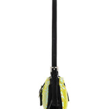 BAGUETTE MINI SEQUIN YELLOW & BLACK