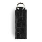 LIPSTICK CASE CROCO BLACK