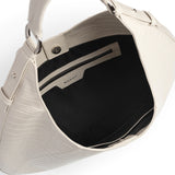 EXTRA HOBO BAG CROCO CREAM