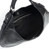EXTRA HOBO BAG CROCO BLACK