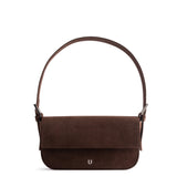 BAGUETTE BAG SUEDE CHOCO