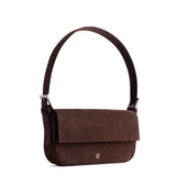 BAGUETTE BAG SUEDE CHOCO