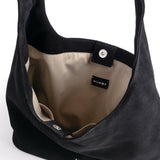 HOBO BAG SUEDE BLACK