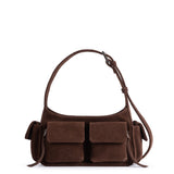 CARGO BAG SUEDE CHOCO