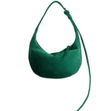 HOBO DROP MINI SUEDE GREEN