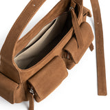 CARGO BAG SUEDE TOFFEE