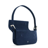 BAGUETTE BAG SUEDE NAVY