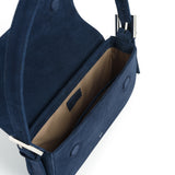 BAGUETTE BAG SUEDE NAVY