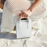 MINI TOTE BAG WHITE