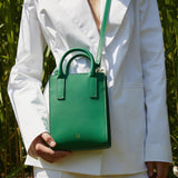 MINI TOTE BAG GREEN