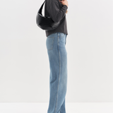 HOBO DROP MINI CROCO BLACK