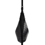 HOBO DROP MINI CROCO BLACK