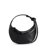 HOBO DROP MINI CROCO BLACK