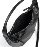 HOBO DROP MINI CROCO BLACK