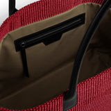 RAFFIA TOTE BAG RED