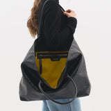 TOTE CROCO BLACK