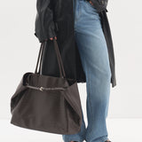 TOTE CROCO BROWN